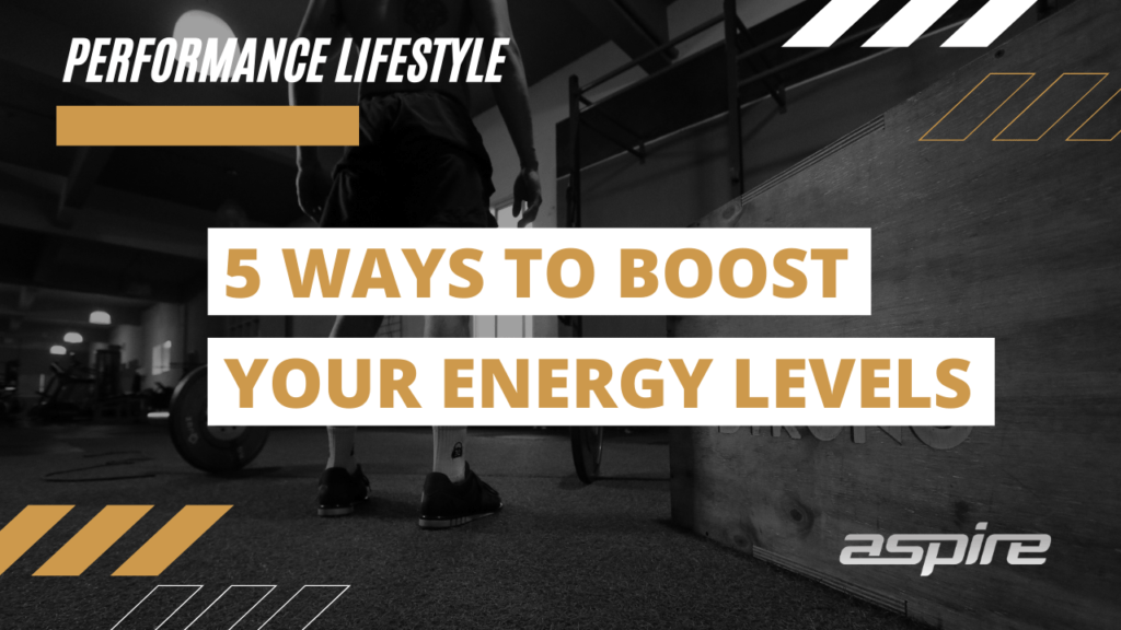 5 Ways to Boost Energy levels